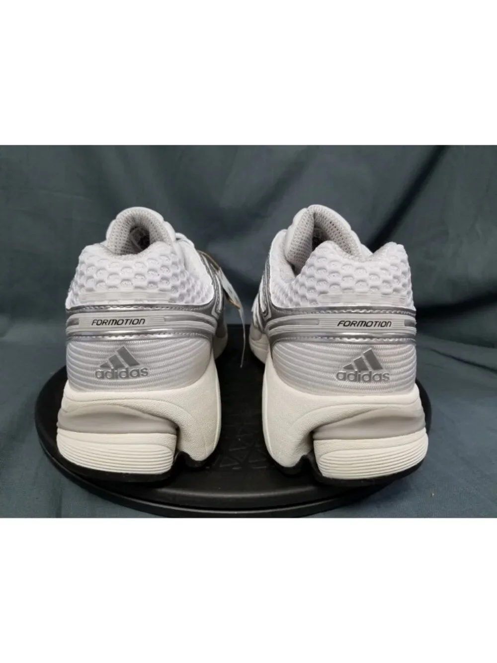 Adidas Adistar Control 5 J (GS) Grey Silver Metallic Boys Size 5 NEW NO BOX!